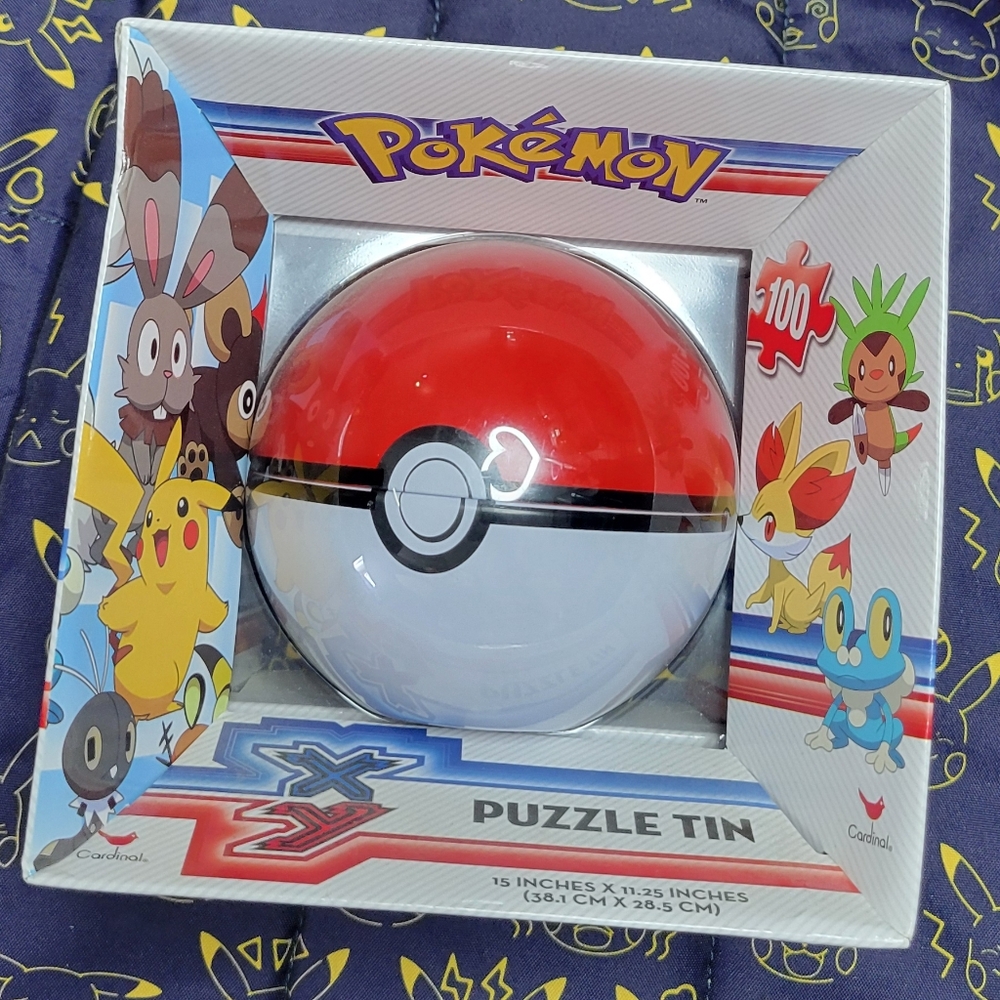 Pokemon Puzzle Tin